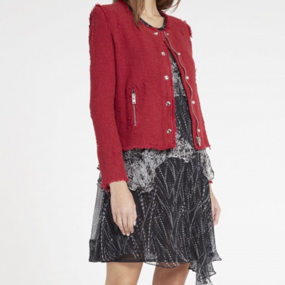 Red Tweed Jacket from IRO